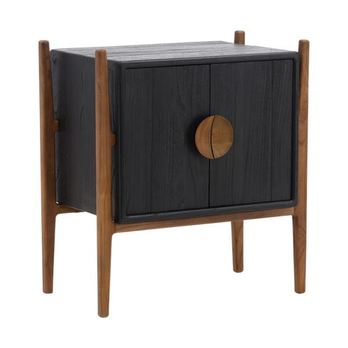 Emberly Nighstand Black