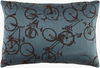 Pedal Power Lumbar Pillow, Decorative Pillow by Surya, 13" length x 19" width thumbnail