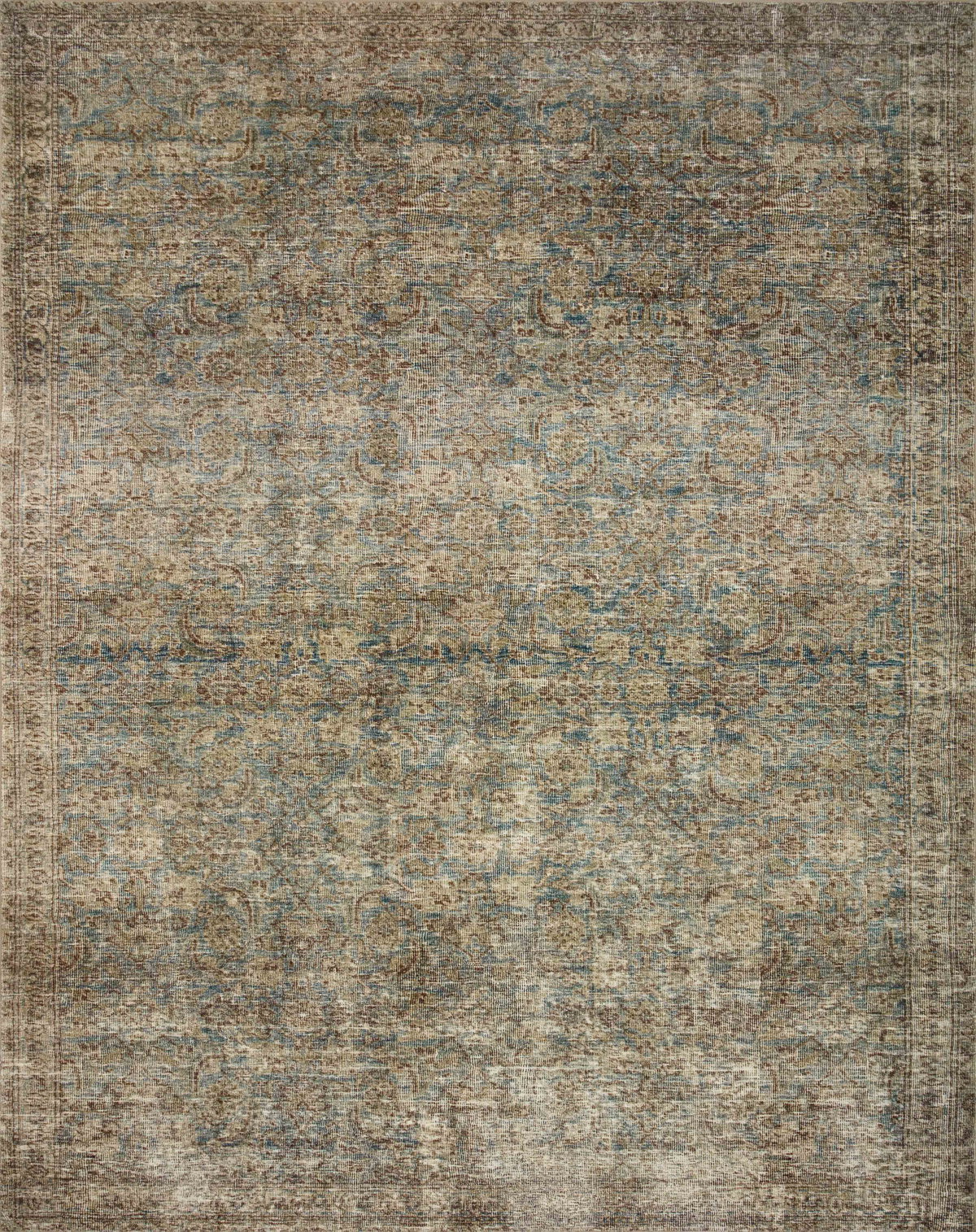 Amber Lewis x Loloi Morgan Rug, 1'6" length x 1'6" width View 1