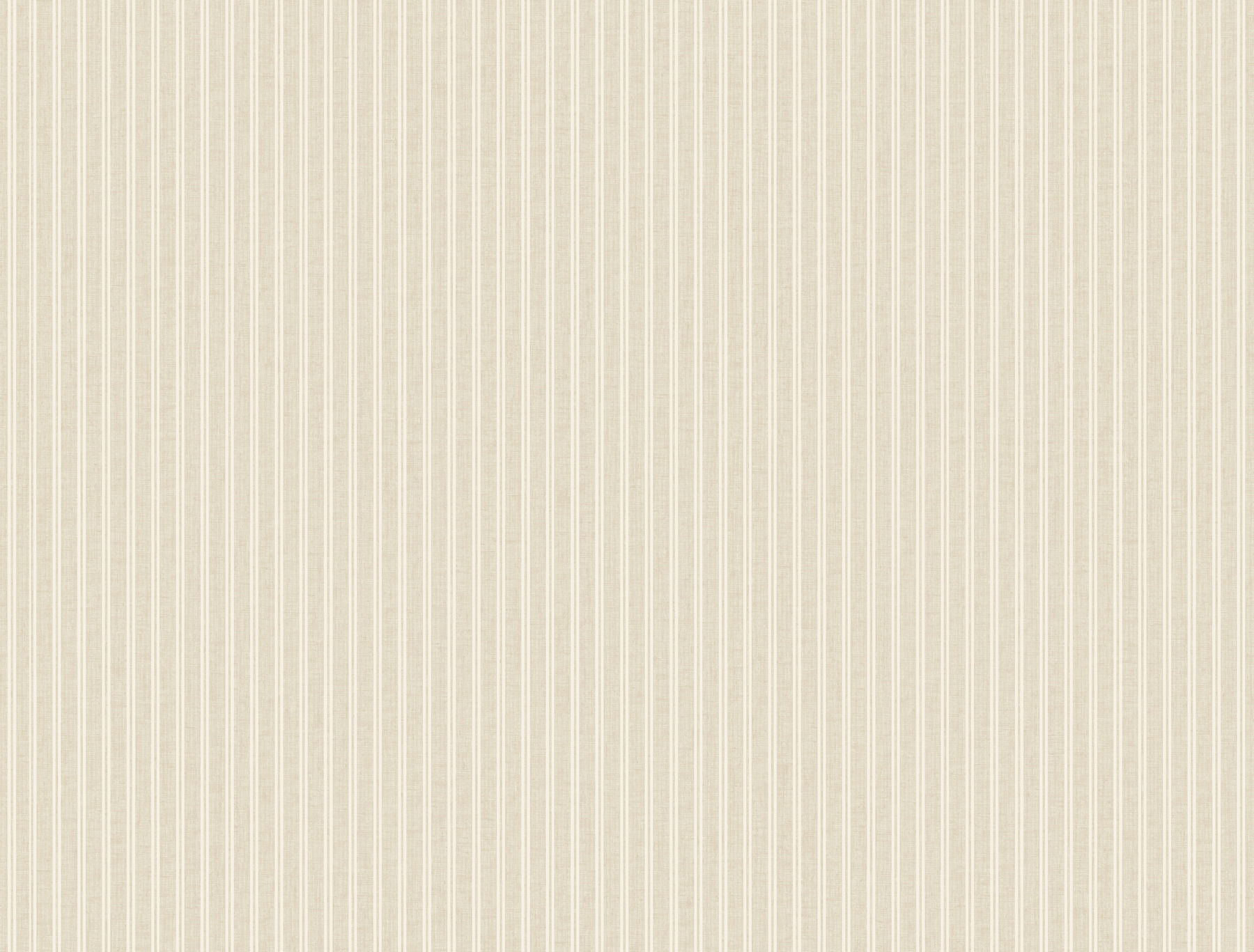 Beige New Ticking Stripe Wallpaper large image 