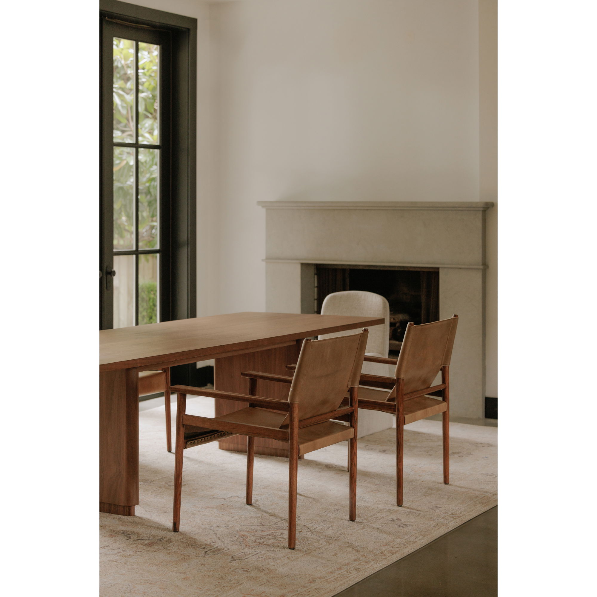 Remy Dining Chair Tan large image 
