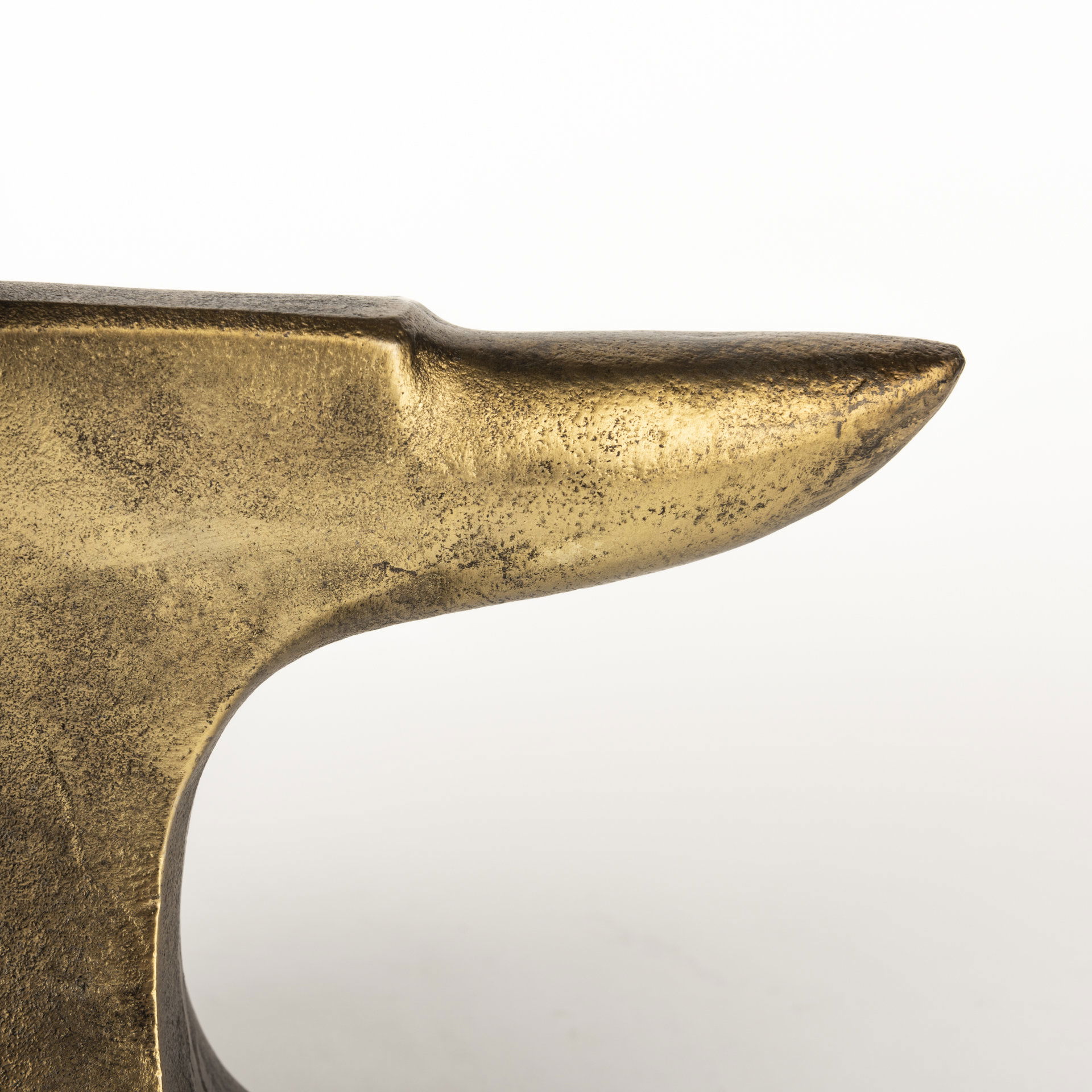 Anvilia (Set of 2) 12L x 3W Gold Anvil Shaped Bookends large image 