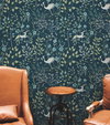 Aspen Dark Blue Wallpaper, by York Wall, 27' length x 2'3" width x 0.02" depth thumbnail 3