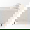 Loretta  Cream Fabric Chair with Two Bolster Cushions thumbnail 5