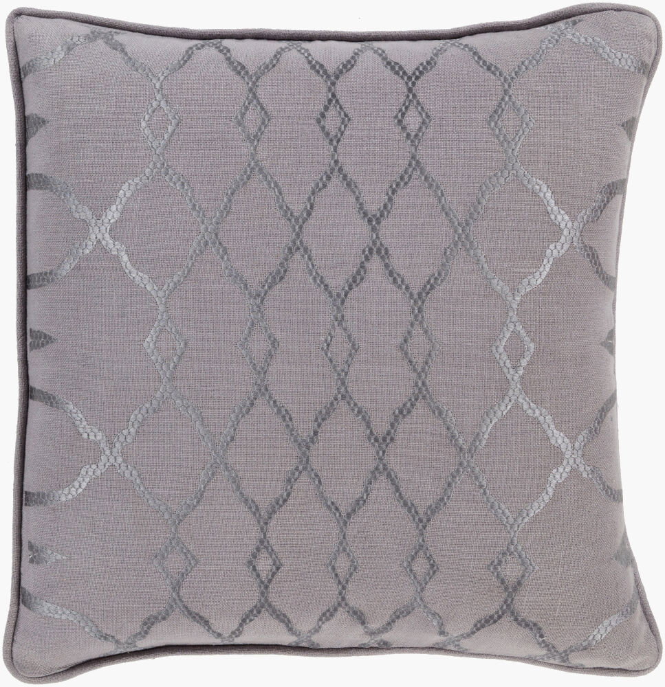 Lydia Accent Pillow, Decorative Pillow by Surya, 18" length x 18" width