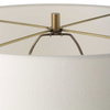 Faro White Marble Floor Lamp, by Uttermost, 1'5" width x 5'1" height x 1'5" depth thumbnail 7