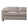 Hutton Right Sectional Beige, Sectional Sofa by Moe's Home, 100" width x 29.1" height x 63" depth thumbnail 6
