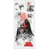 Star Wars The Force Awakens Ep VII Villians Burst Peel & Stick Giant Wall Decal, by York Wall, 3'3.6" length x 1'6" width x 7.6" depth thumbnail