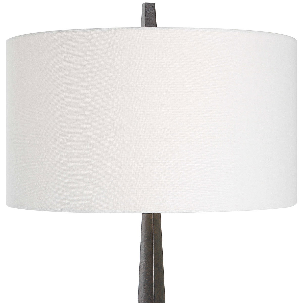 Counteract Rust Metal Floor Lamp, by Uttermost, 18" width x 67.5" height x 18" depth View 6