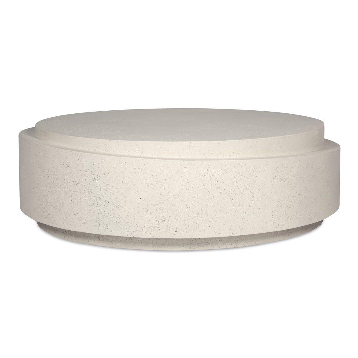Cosmo Outdoor Coffee Table Off White, Outdoor Table by Moe's Home, 4' width x 1'3" height x 4' depth View 3