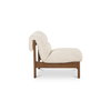 Pierce Accent Chair Flecked Beige, by Moe's Home, 29" width x 29" height x 35.8" depth thumbnail 4