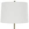 Annora Glossy White Table Lamp, by Uttermost, 1'3" width x 2'10" height x 1'3" depth thumbnail 6