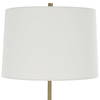 Annora Glossy White Table Lamp, by Uttermost, 15" width x 34" height x 15" depth thumbnail 6