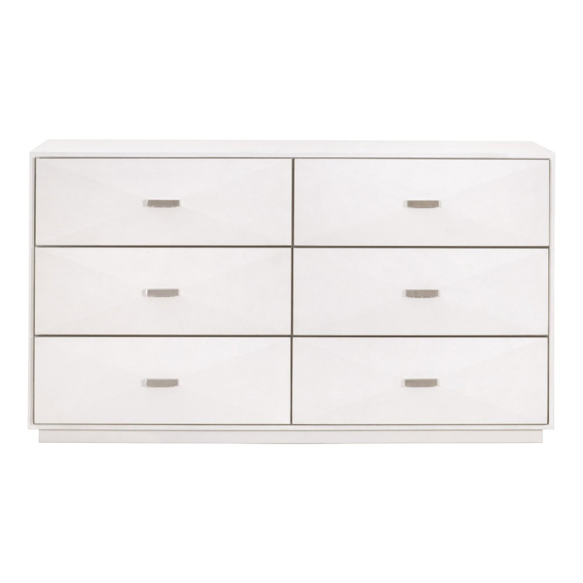 Wynn Shagreen 6-Drawer Double Dresser, by Essentials for Living, 64" width x 36" height x 20" depth View 1
