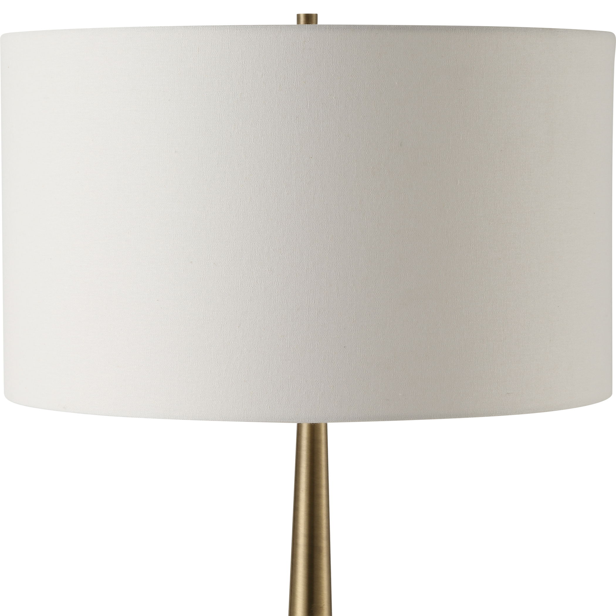 Faro White Marble Floor Lamp large image 