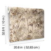 Shimmering Foliage Khaki Wallpaper thumbnail 6