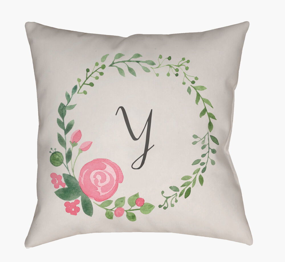 Initials II Accent Pillow large image 