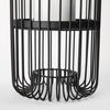 Velo II Large Black Metal Cylindrical Table Candle Holder, Candles & Candle Holder by Mercana, 6.3" length x 6.3" width x 16.73" height thumbnail 7