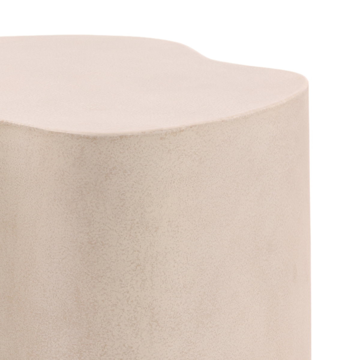 Xyra Outdoor Side Table Light Grey Small, Side & End Table by Dovetail, 21.75" width x 18" height x 21.75" depth View 6