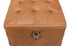 Beam Bench Tufted Leather thumbnail 9