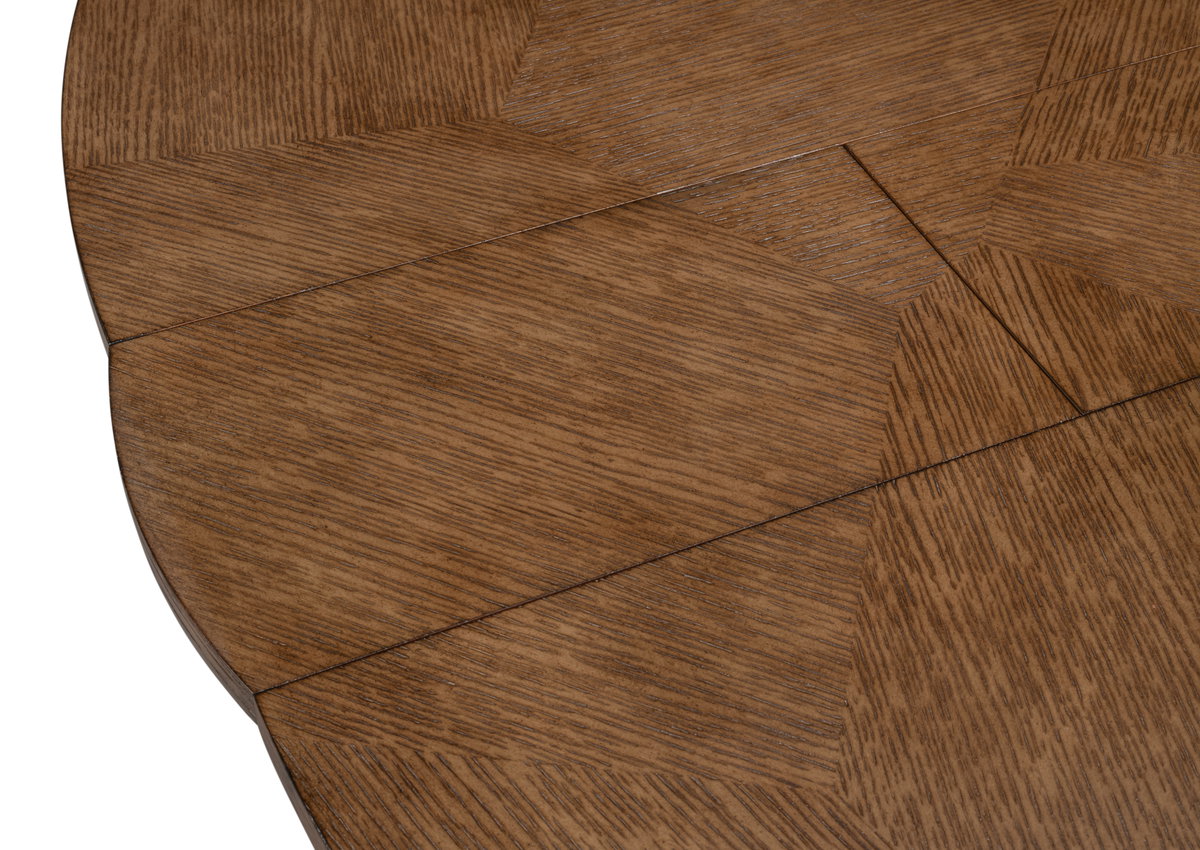 Giselle Jupe Table  Medium  Light Mink, by Sarreid, 4'7" length x 4'7" width x 2'6" height View 4