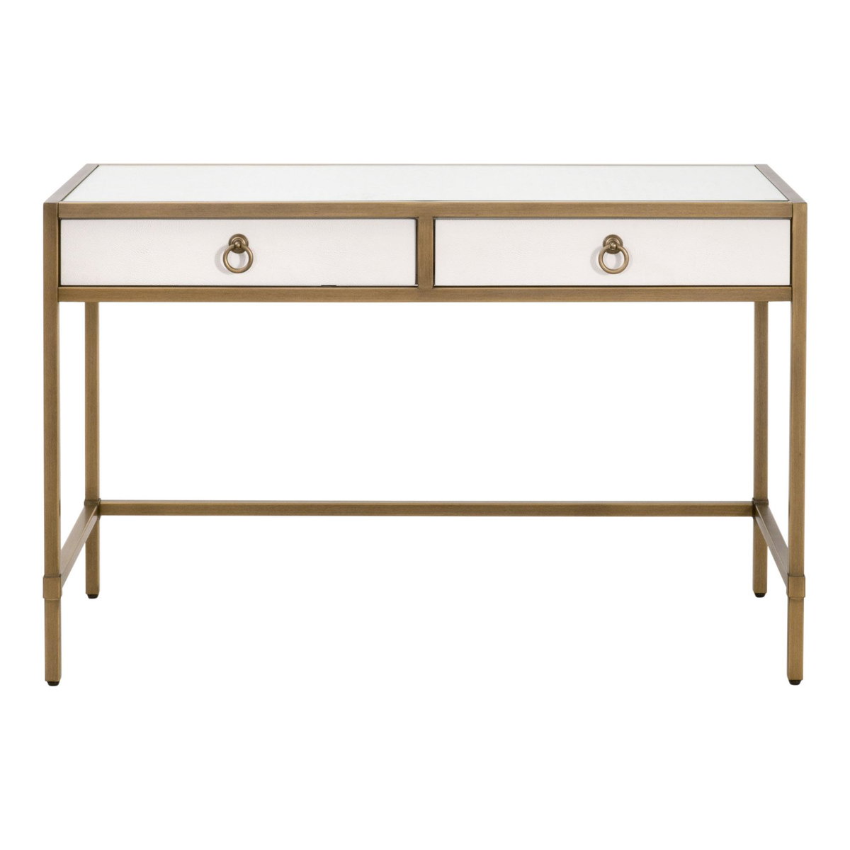 Strand Shagreen Desk, by Essentials for Living, 49" width x 31.5" height x 24" depth View 1