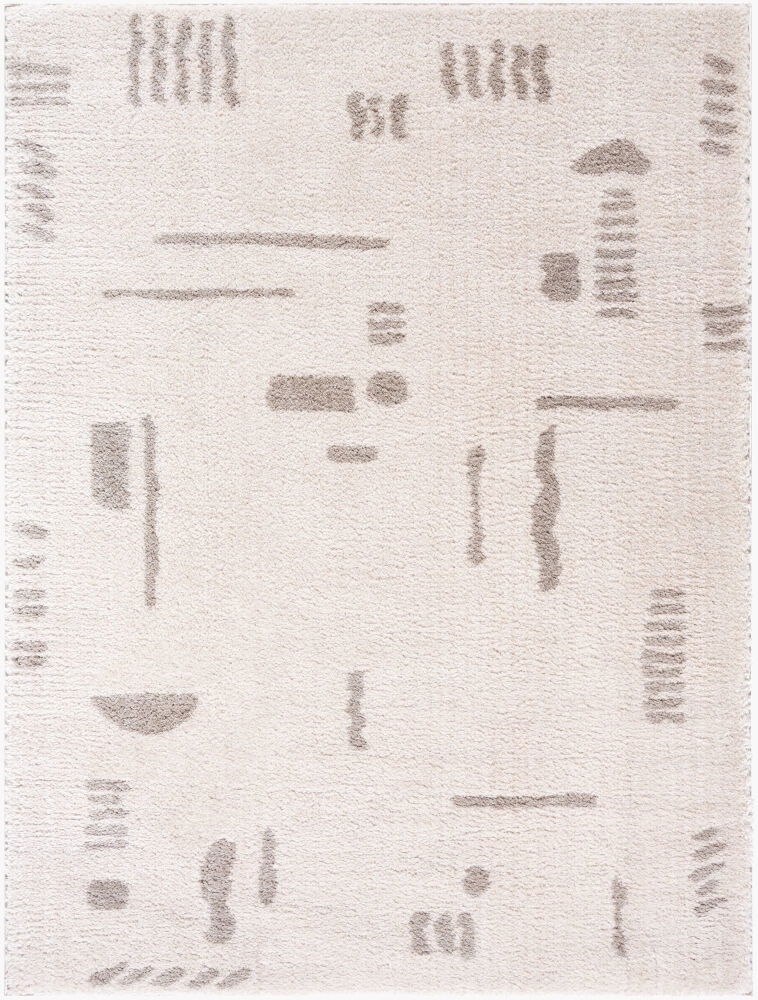Fossay Shag Machine Woven Rug large image 