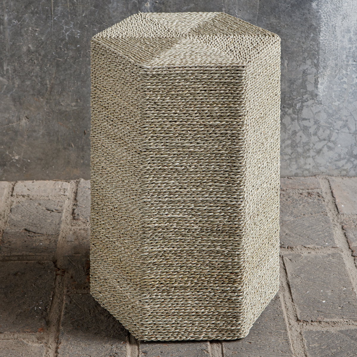 Sea Braid Accent Table, Side & End Table by Uttermost, 13" width x 20" height x 11.5" depth View 2