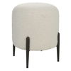 Arles White Shearling Ottoman, Furniture by Uttermost, 16" width x 18" height x 16" depth thumbnail 5
