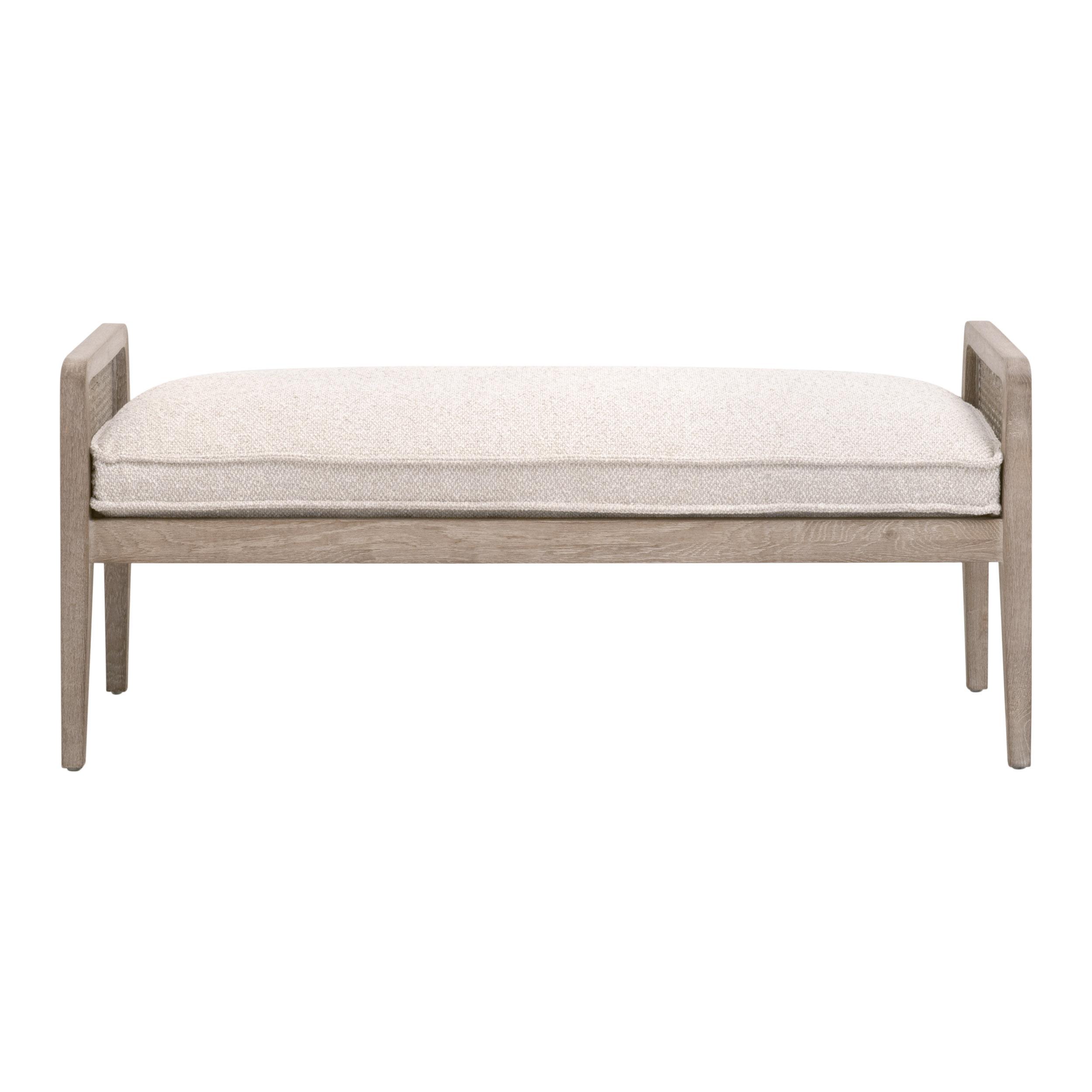 Leone Bench, Ottoman by Essentials for Living, 52" width x 22.25" height x 18" depth View 1