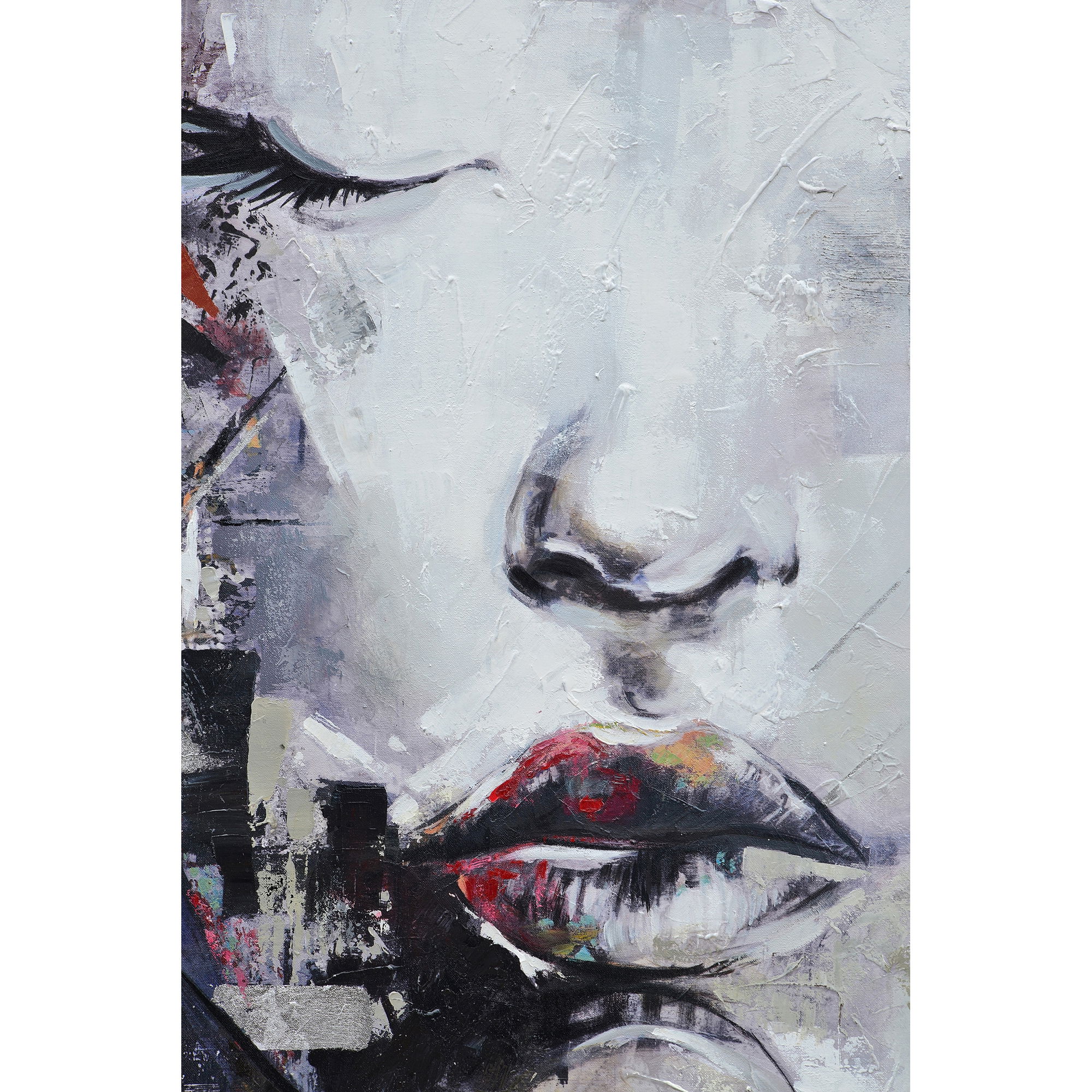 Kyoto  Canvas Art, Painting by Renwil, 53" height x 2.2" depth View 3