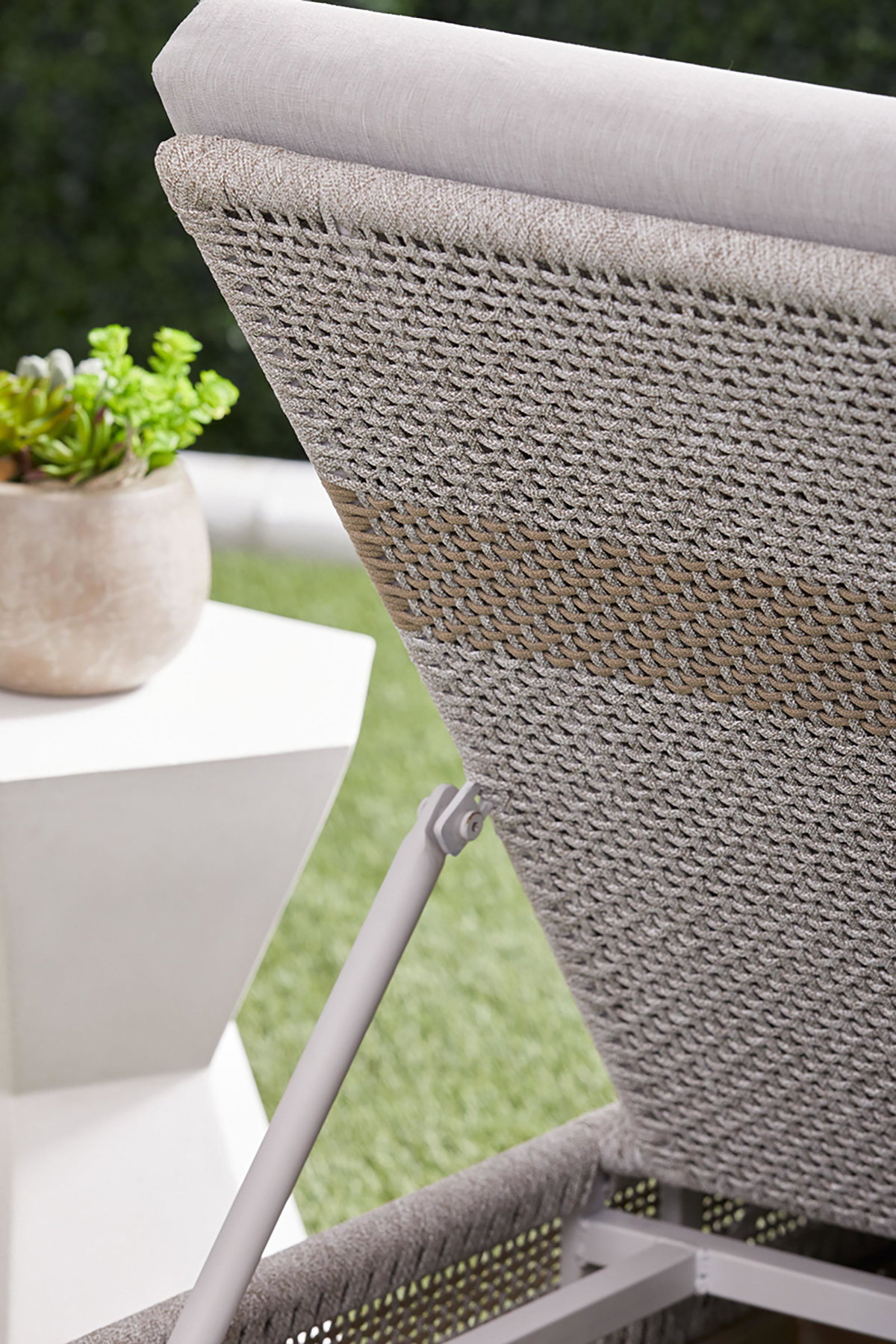 Tapestry Outdoor Chaise Lounge, Seating by Essentials for Living, 28" width x 44" height x 80" depth View 9