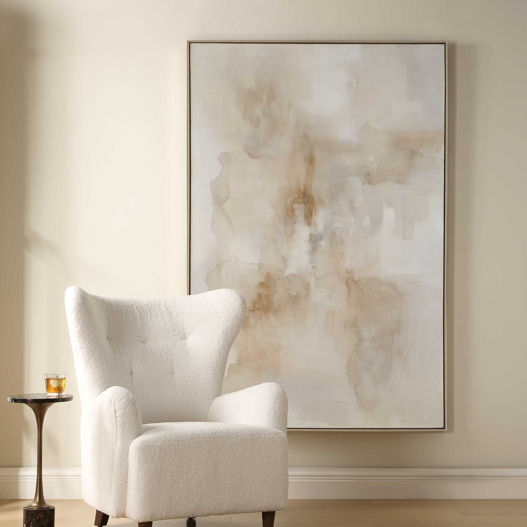 Remedy Hand Painted Modern Canvas, Painting by Uttermost, 49" width x 73" height x 2" depth View 2