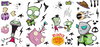 Invader Zim Wall Decals, by York Wall, 1'4.8" length x 9" width x 1.27" depth thumbnail
