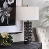 Alita Rust Black Table Lamp thumbnail 1