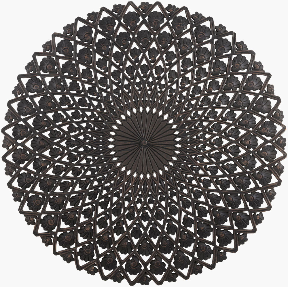 Ionian Wall Carving, Decor by Surya, 35" width x 35" height