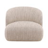 Romy Swivel Chair Beige thumbnail 1