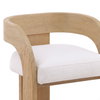 Tyson Counter Stool Cream, Counter & Bar Stool by Dovetail, 20.5" width x 34.25" height x 20.5" depth thumbnail 6