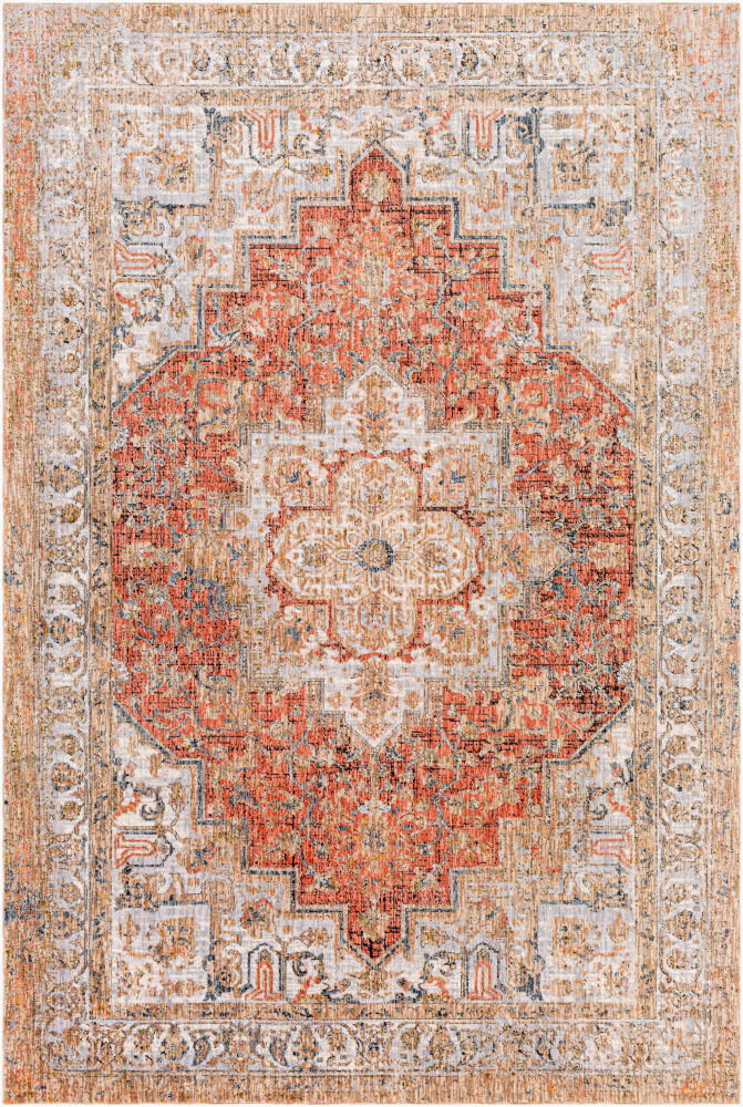 Merit Machine Woven Rug, by Surya, 1'3.75" length x 1'3.75" width