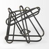 Henderson  Black Metal Paperclip Decorative Object, by Mercana, 12.2" length x 9.06" width x 9.06" height thumbnail 7