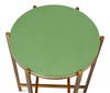 Spence Side Table  Watercress, by Sarreid, 1'4" length x 1'4" width x 1'9" height thumbnail 10