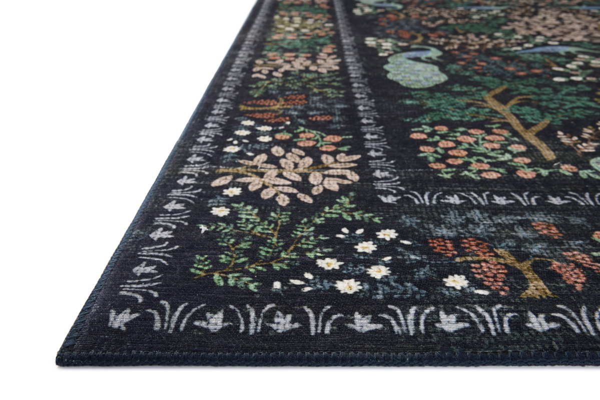 Rifle Paper Co. x Loloi Canopy Rug, 1'6" length x 1'6" width View 3