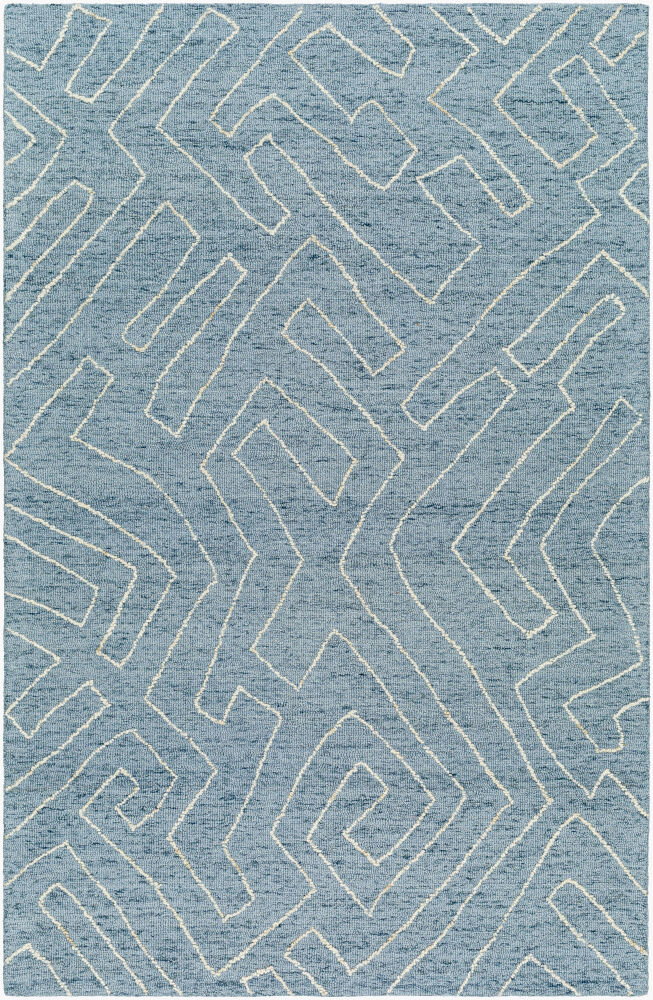 Jules Handmade Rug, by Surya, 1'6" length x 1'6" width