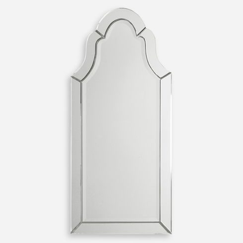 Hovan Frameless Arched Mirror