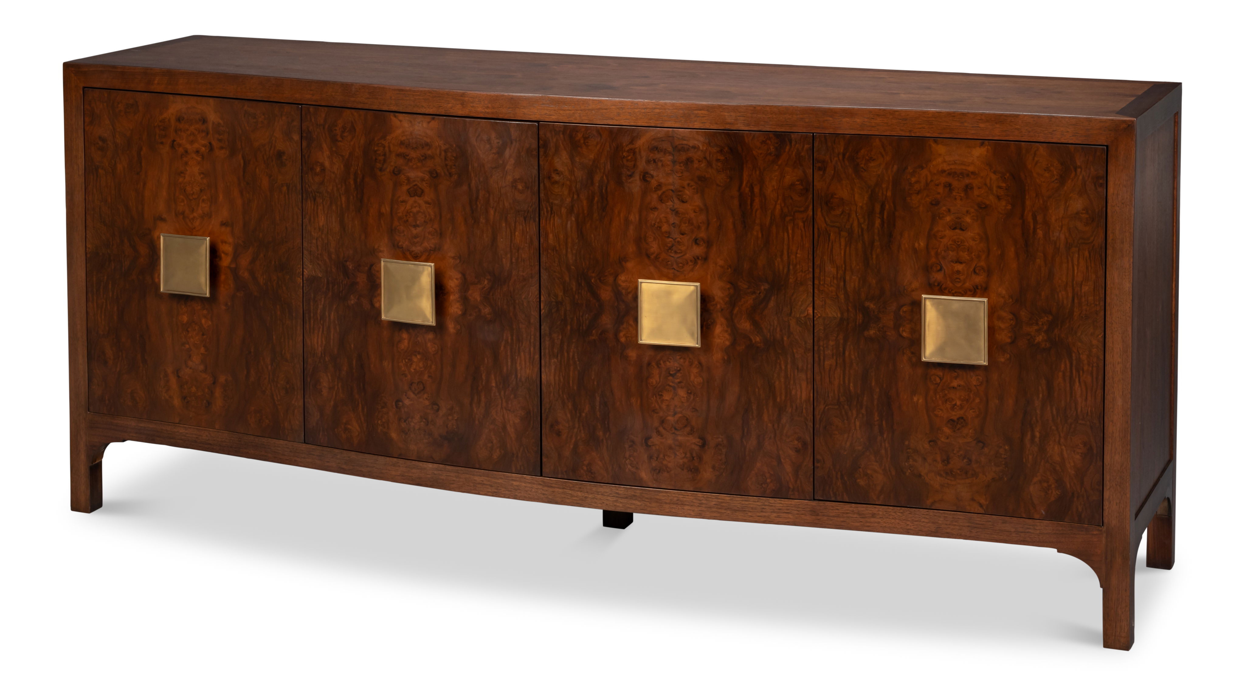 Southport Credenza, Cabinets & Sideboard by Sarreid, 80" length x 19" width x 34" height View 1