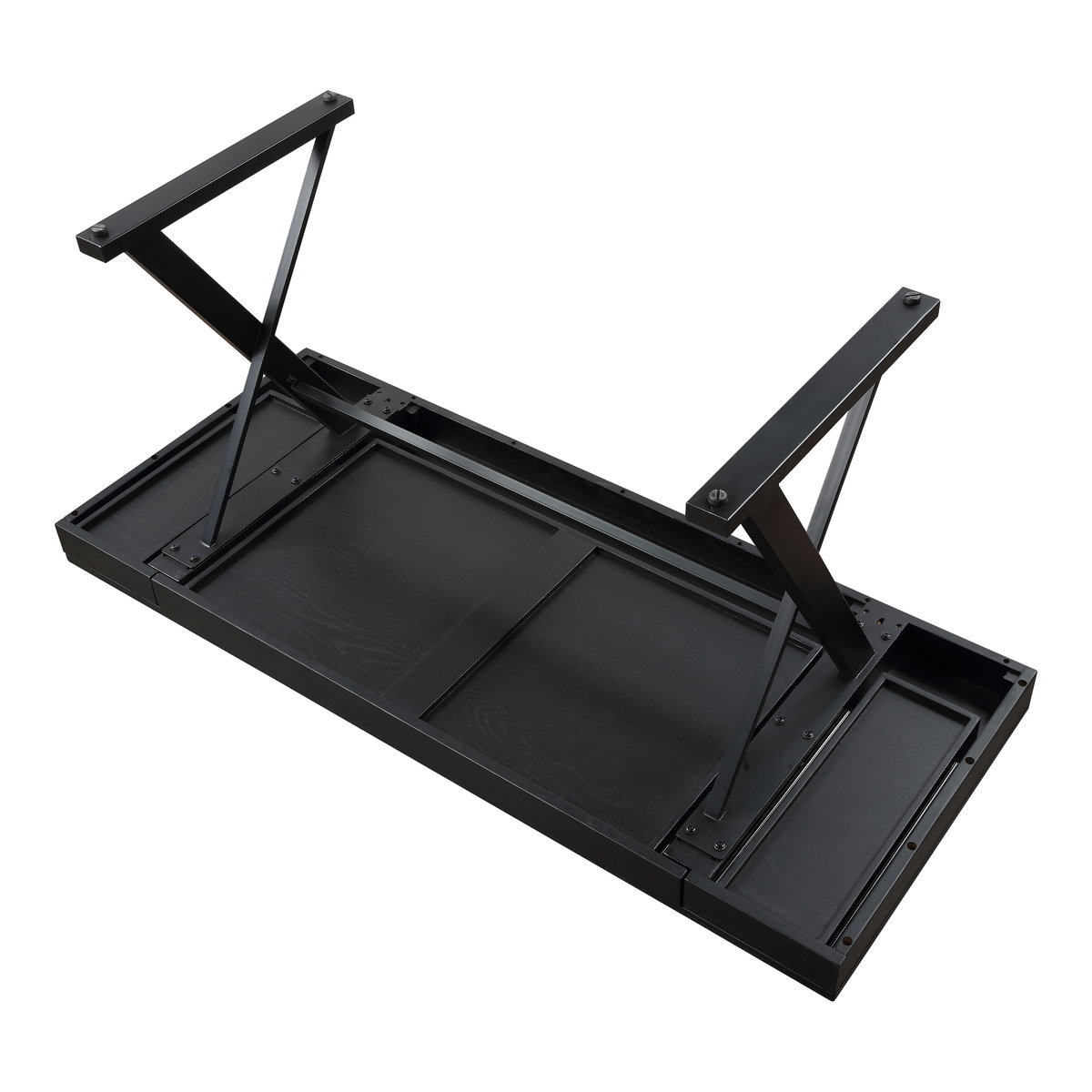 Profecto Desk Black, by Moe's Home, 63" width x 29.5" height x 26" depth View 5