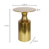 Rassa Accent Table Gold thumbnail 5