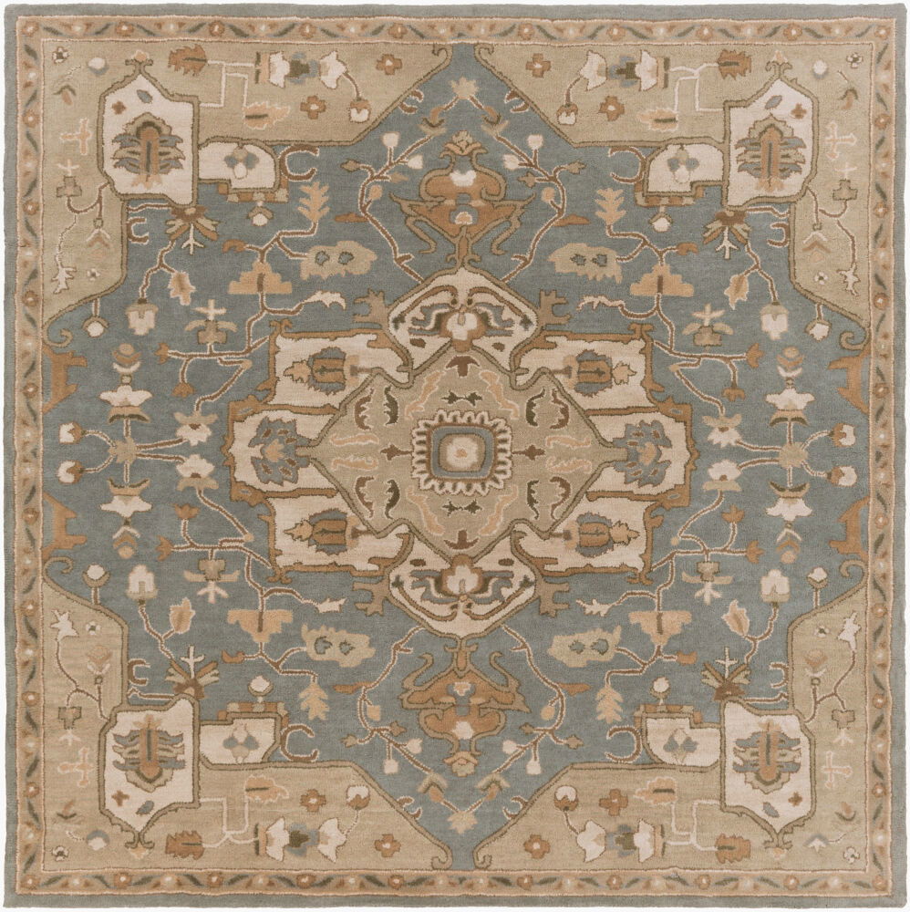 Caesar Handmade Rug, by Surya, 8' length x 8' width