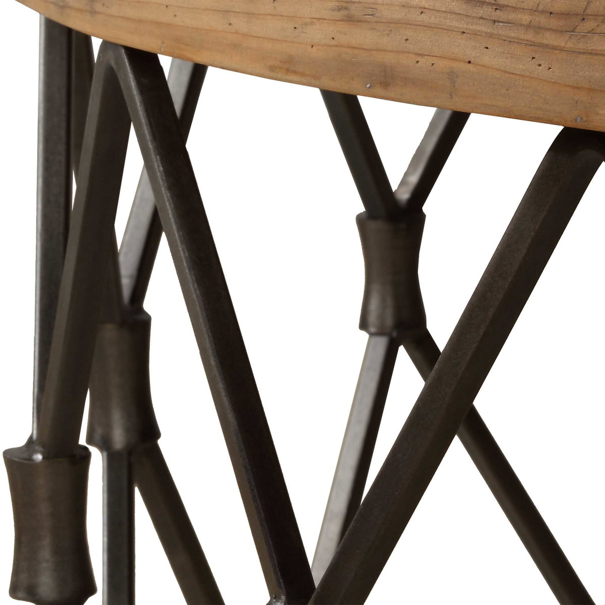 Chain Reaction Wooden Coffee Table, by Uttermost, 54" width x 17" height x 54" depth View 8