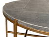 Grey Shagreen Coffee Table, by Sarreid, 2'10" length x 2'10" width x 1'4" height thumbnail 12